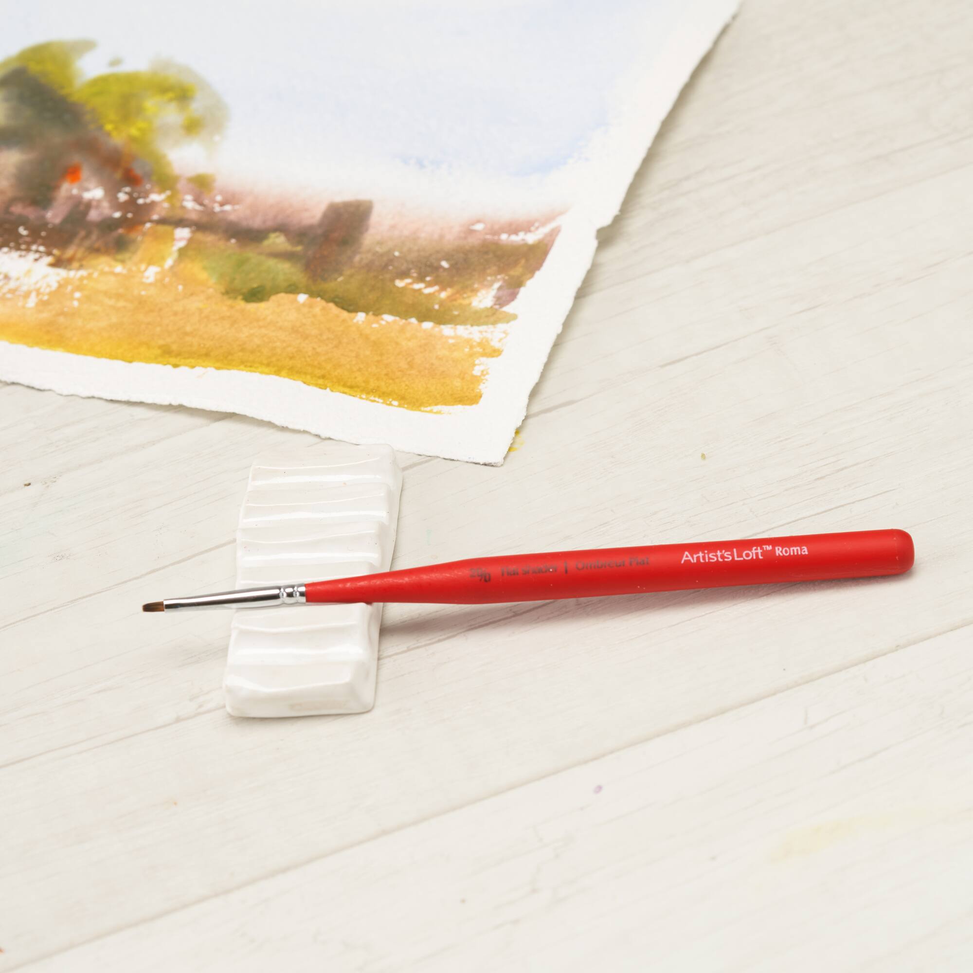 Artist's Loft® Roma Flat Shader Brush